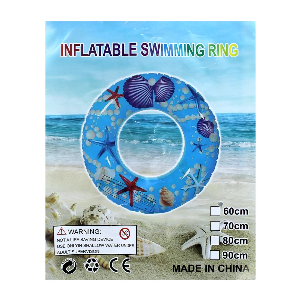 Salvavidas dona con estampado marino y diámetro de 60cm, variedad de colores / inflatable swimming ring / car mobilization