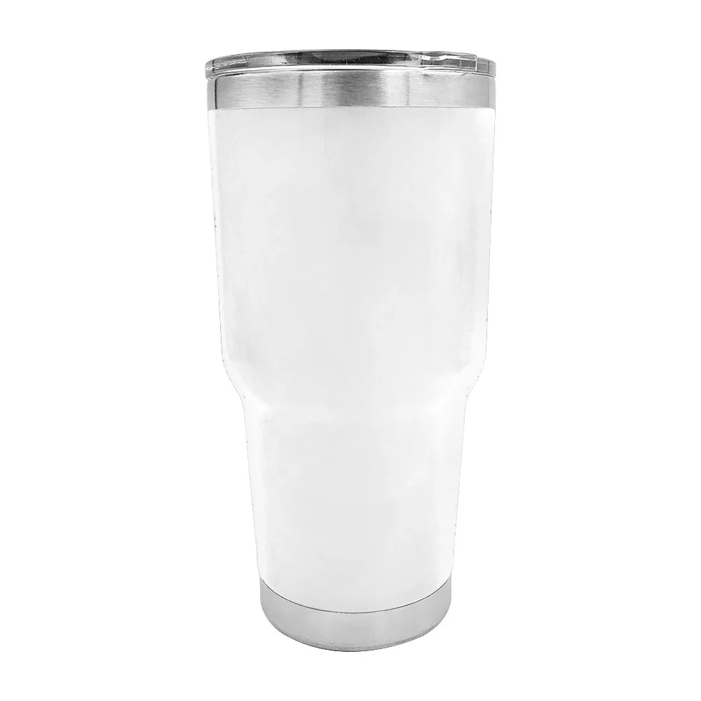 Vaso termo metálico liso de acero inoxidable con tapadera transparente y capacidad de 30oz, variedad de colores / magic mountain / bwb-17102 / 02305202
