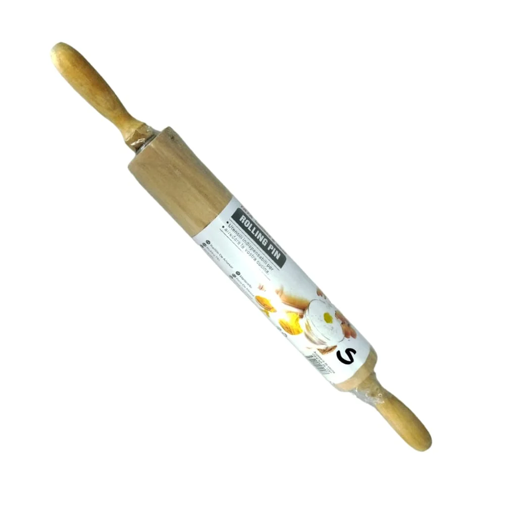 Rodillo grande de madera tata para amasar de 42cm / 212573