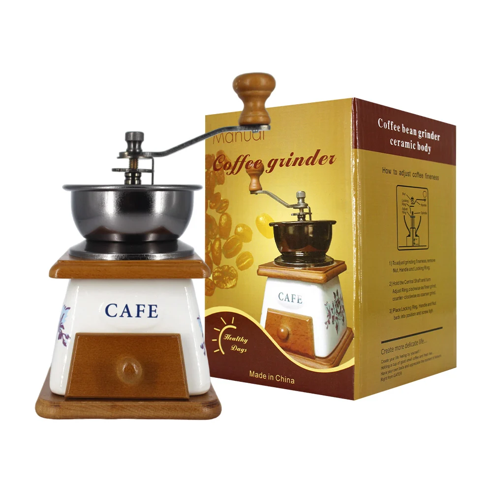 Molinillo manual para grano de café / manual coffe grinder