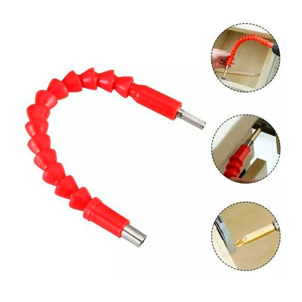 Set de extensión flexible para brocas con desarmador + 10 puntas intercambiables / maktiya