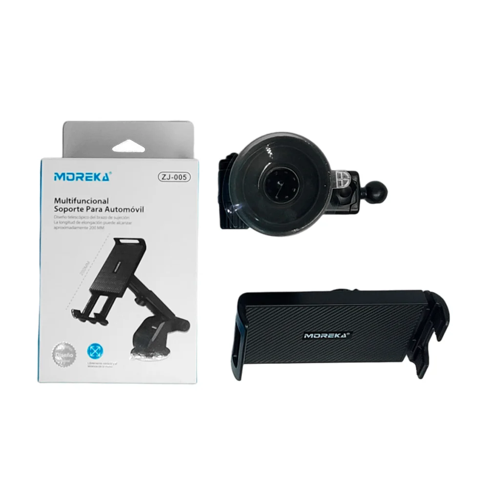 Soporte multifuncional ajustable de celular con ventosa para automóvil / zj-005