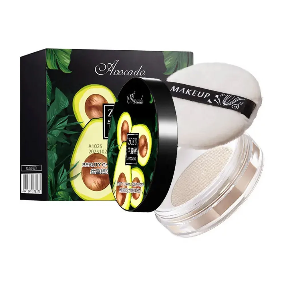 Polvo compacto facial con extracto de aguacate 8.5g / zozu / avocado