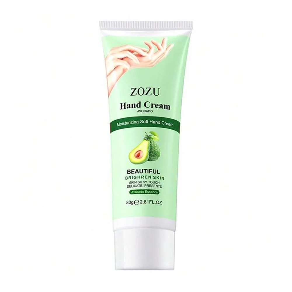 1pza Crema hidratante para manos zozu con extracto de aguacate, 80g / 378754