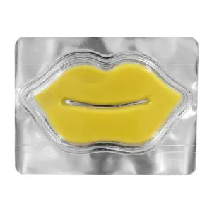 1pza Mascarilla labial reafirmante 24k gold para labios, 6g / zozu