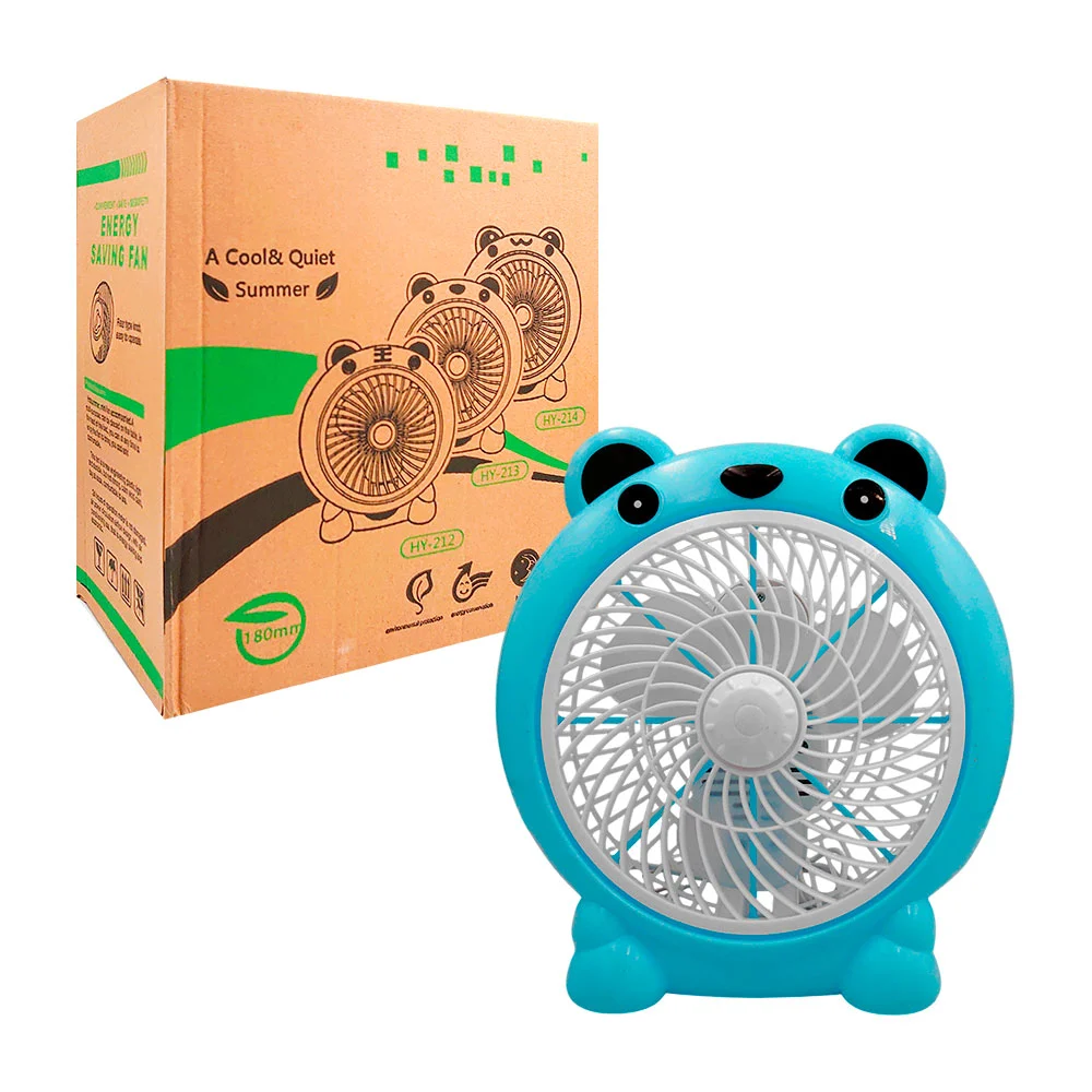 Ventilador de plástico infantil con forma animal, 180mm, variedad de modelos / a cool & quiet summer / zy-198