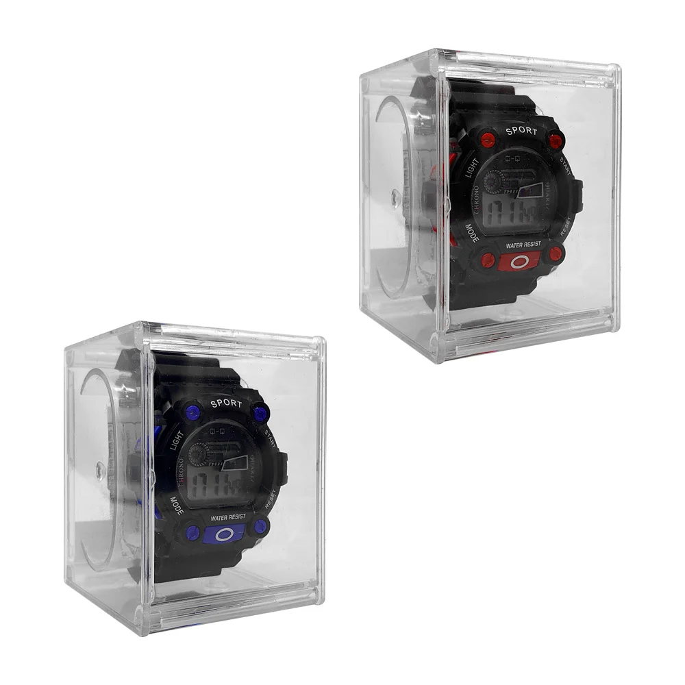 Reloj de mano deportivo circular para hombre, variedad de colores / chrono / quartz / zy-l593