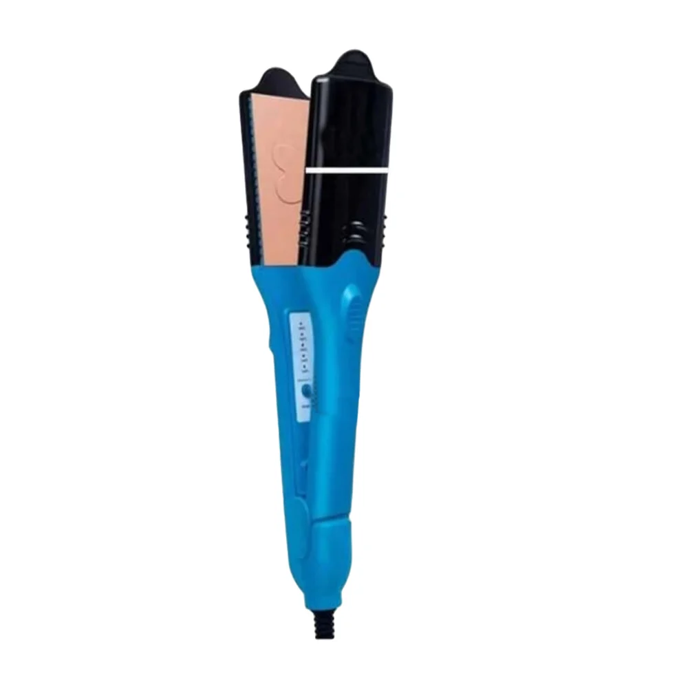 Plancha eléctrica, guante de protección y 5 placas intercambiables con impresión 3d para el cabello / zy-yq0500852