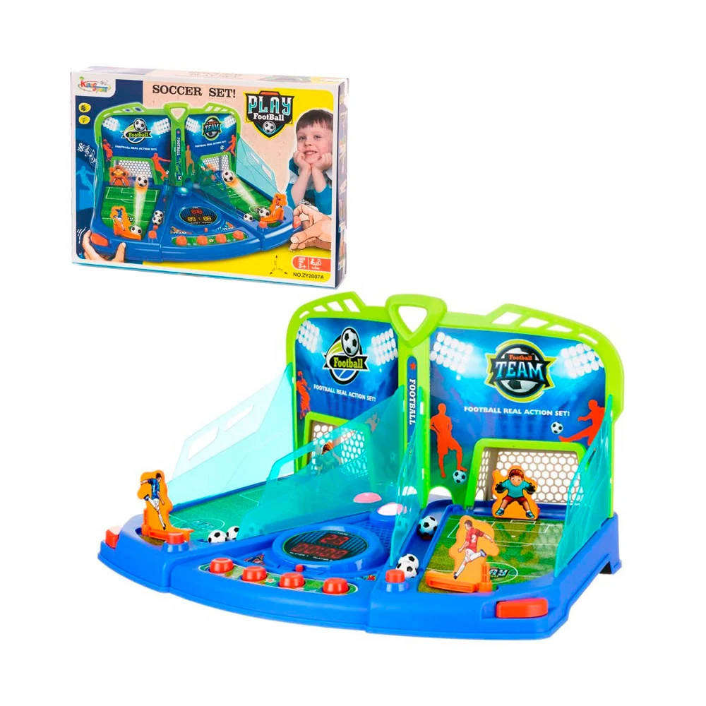 Juego de mesa, tablero de penales para 2 jugadores con marcador / zy2007a