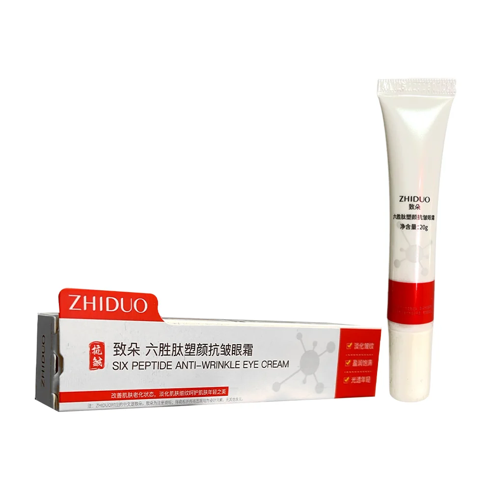 Crema para contorno de ojos zhiduo con seis péptidos, 20g / zd05392
