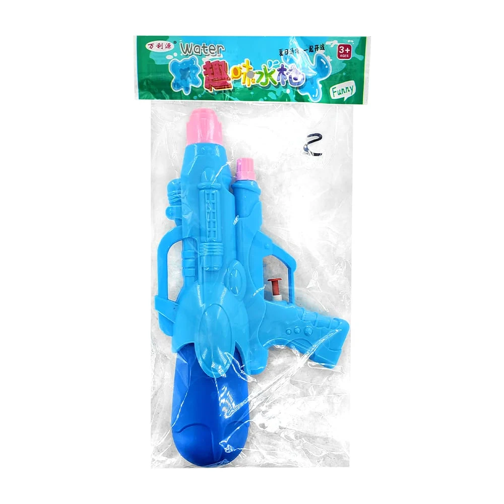 Pistola pequeña de plástico doble para lanza agua, variedad de colores / water / aas-55-2
