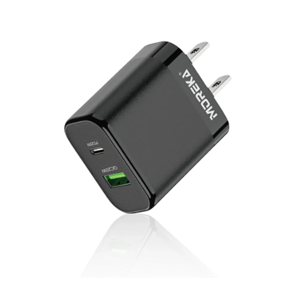 Cubo de carga rápida moreka con puerto usb-tipo c, 40w / ac109