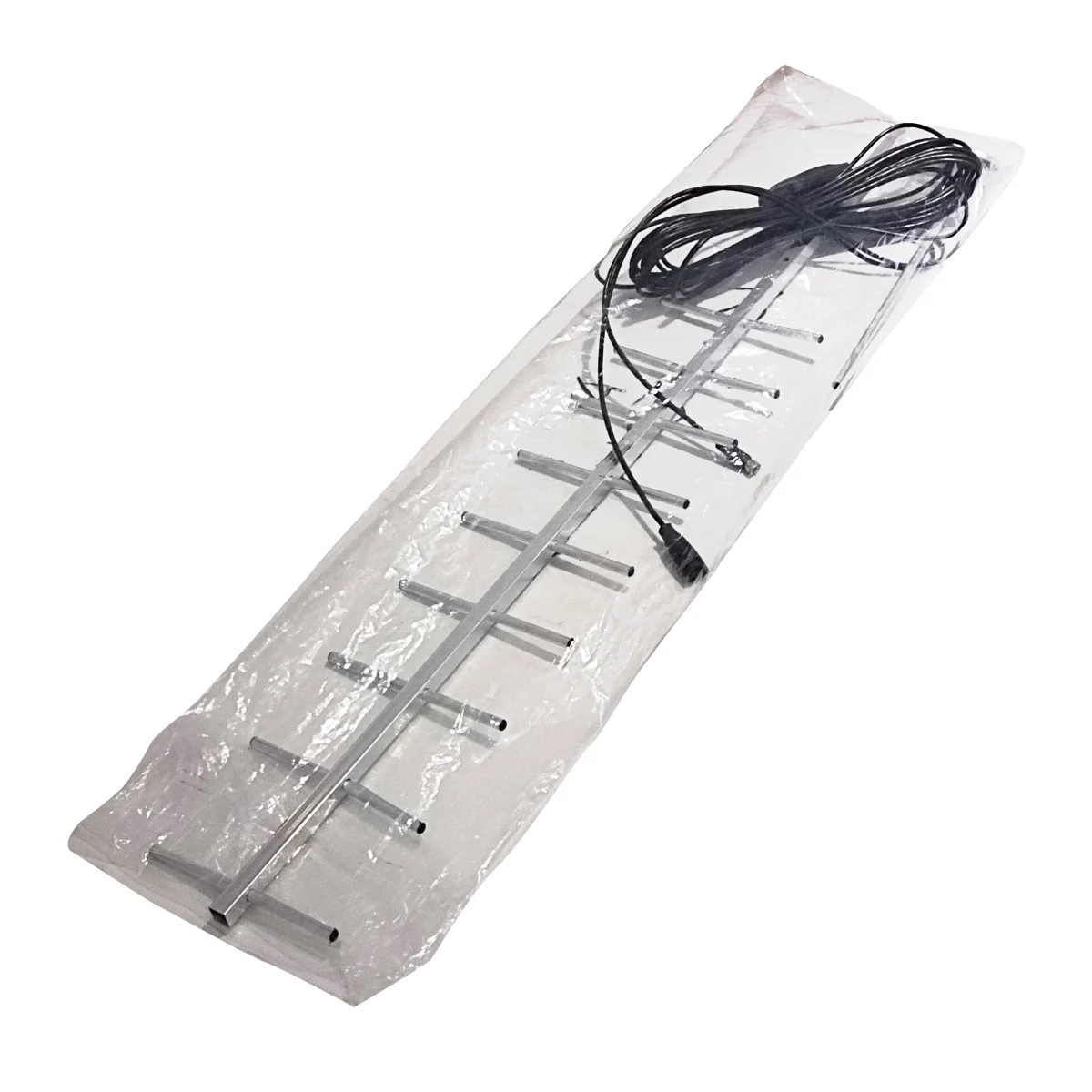 Antena aérea fija para exterior hdtv de 12 elementos para banda vhf o uhf / antena-ext