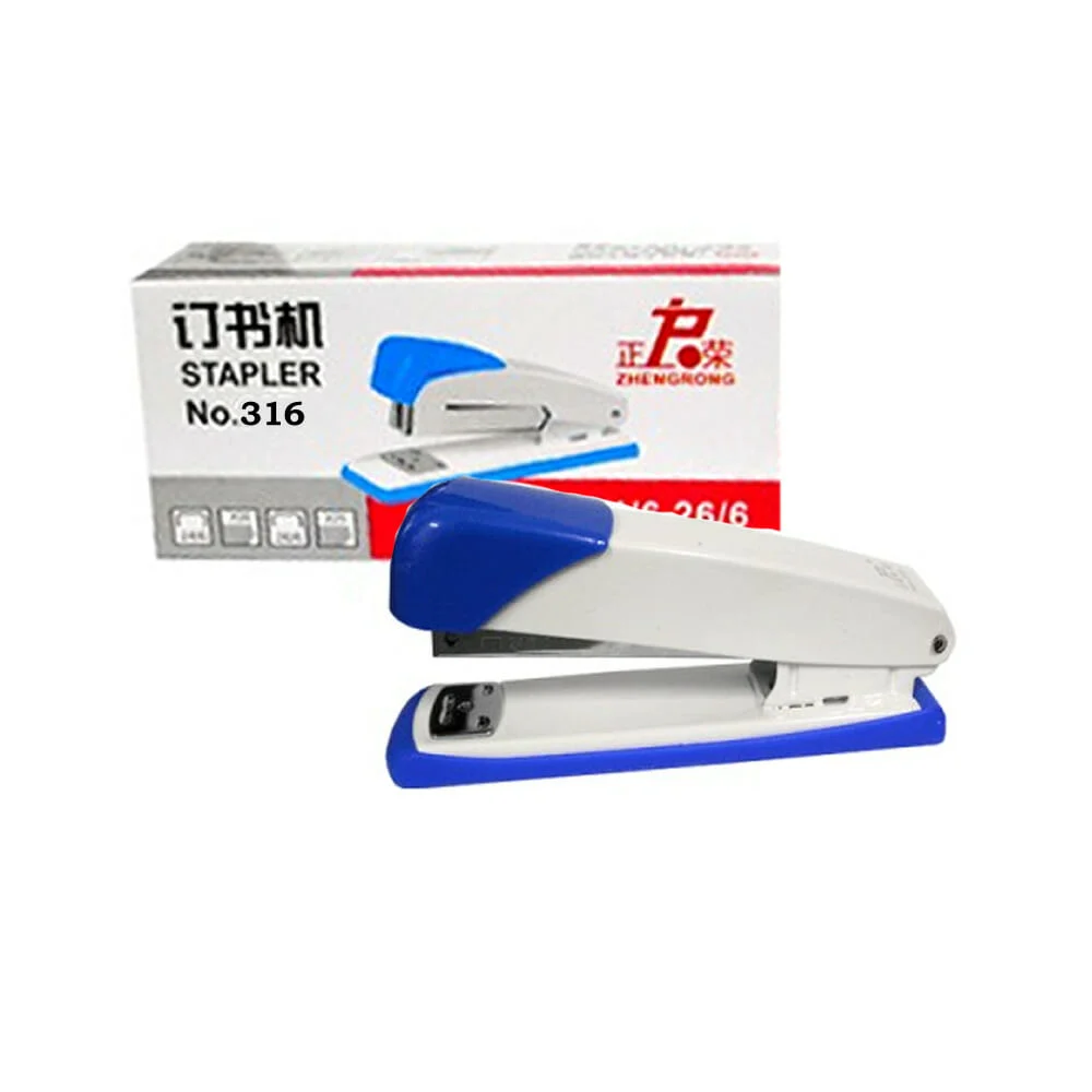 Engrapadora grande metálica stapler para escritorio, variedad de colores / ar145 / zr316 / zro