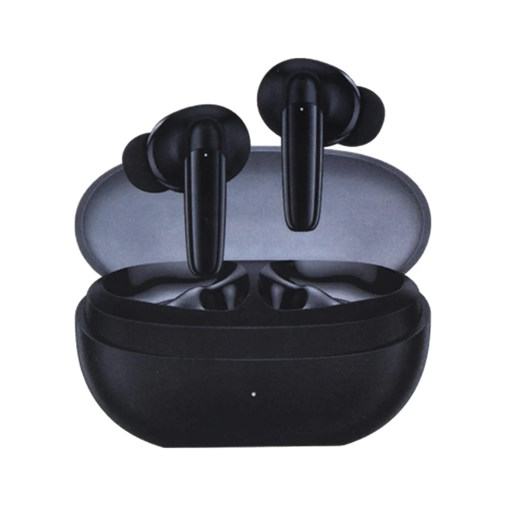 Audífonos inalámbricos 1hora con almohadillas de silicona y estuche de carga ovalado con tapa traslúcida / aut207