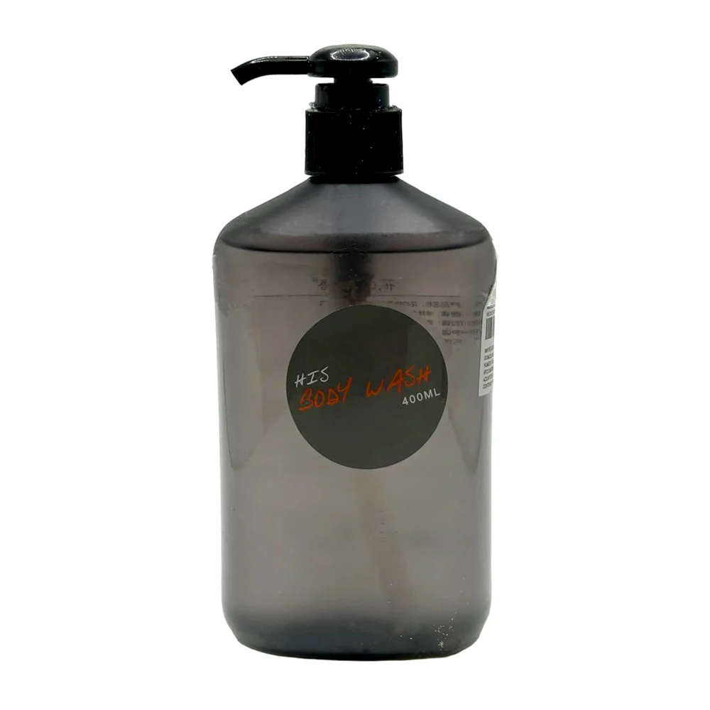 Shampoo en gel para baño ducha con fragancia para hombre, 400ml / his body wash / azy36