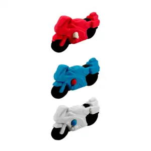 1pza borrador en forma de motocicleta, variedad de colores / b8512 / …