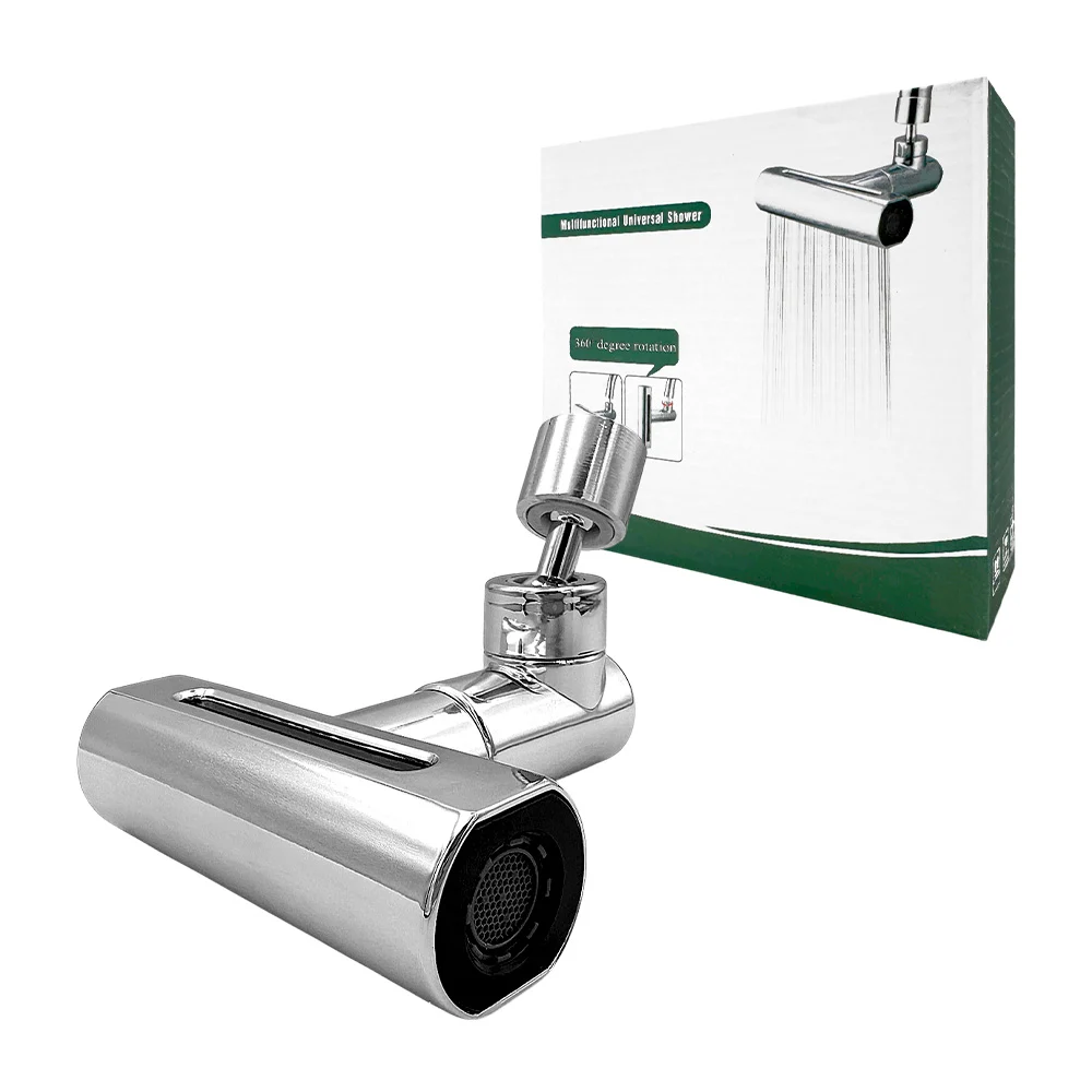 Cabezal universal en forma T para regadera y grifo / multifunctional universal shower / bbg-50099