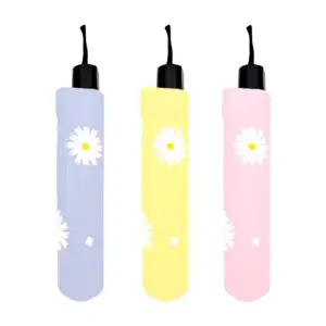 Paraguas / sombrilla de bolsillo con filtro solar y estampado de flor…
