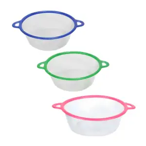 Colador - escurridor pequeño de plástico con 2 asas, 20 cm, variedad …