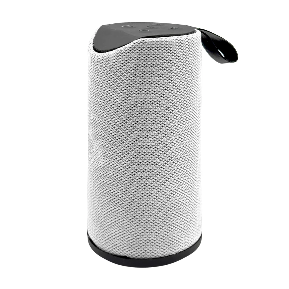 Bocina bluetooth con diseño cilíndrico sonido 360, variedad de colores y estampados / portable / zy113 / bs300 / tg113 común