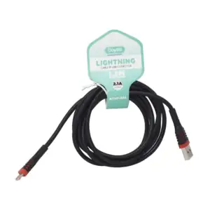 Cable usb tipo agujeta de 1.5m con entrada lightning iphone para carg…