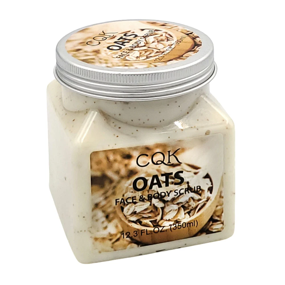 1pza Exfoliante con extracto y propiedades de avena, para el cuidado de la piel, variedad de funciones / cqk / oats / 350ml / c110