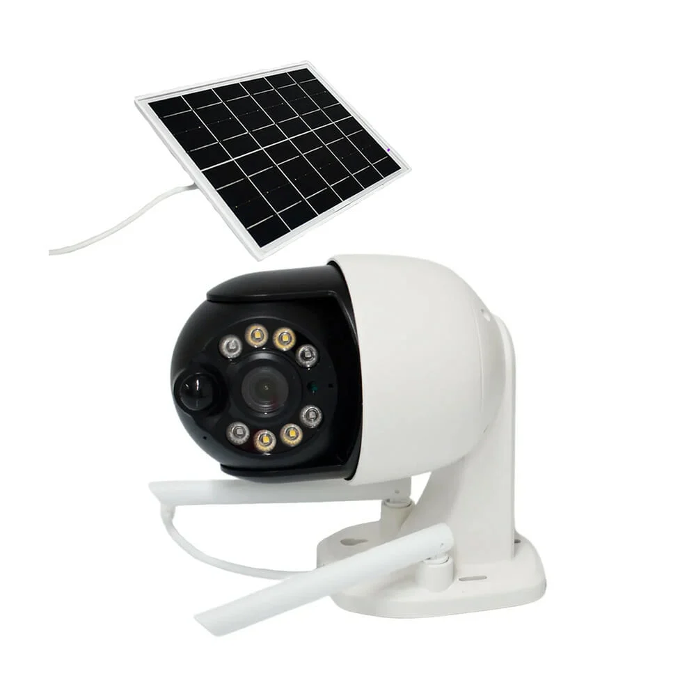 Cámara remota wifi jortan con sensor de movimiento, panel solar, protección ip66 y ranura para sd / jt-8181xm
