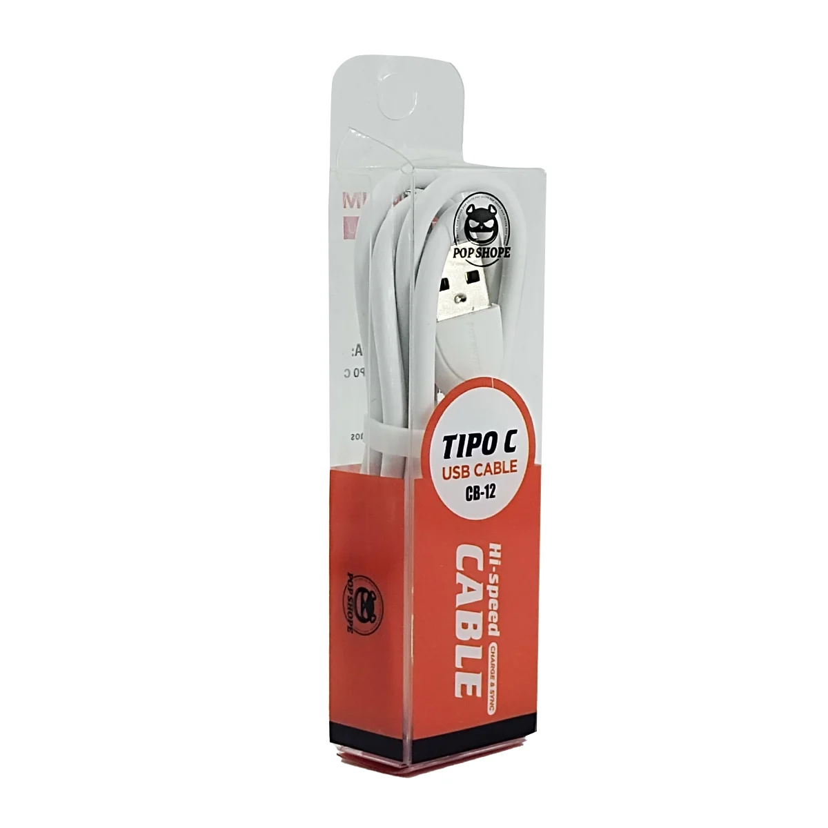Cable de carga rápida tipo c-usb de 1m, 2.1a, variedad de colores / pop shope / cb-12