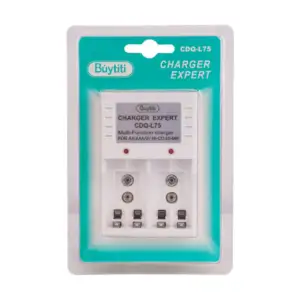 Cargador buytiti de pilas doble y triple a, multifuncional, capacidad…