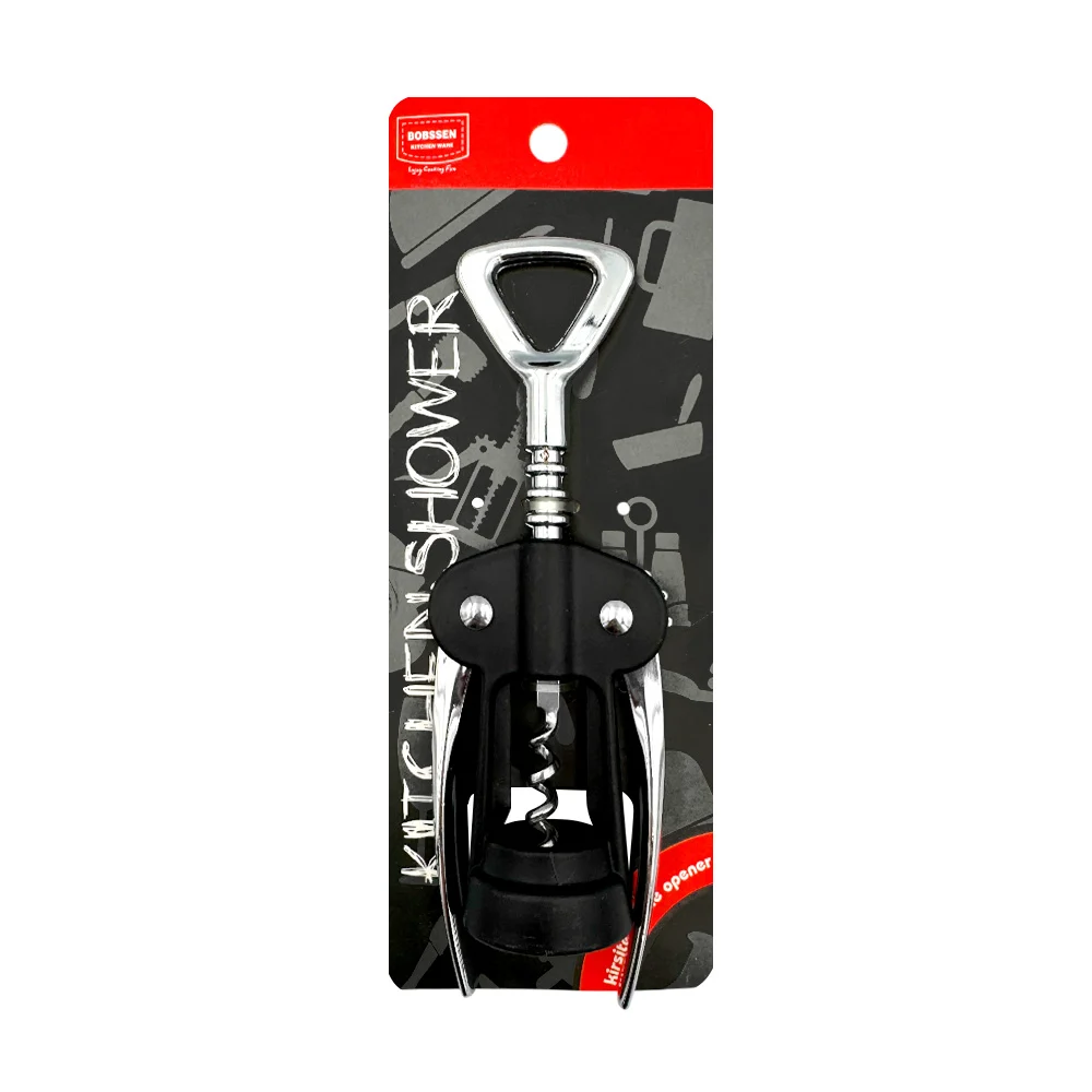 Sacacorchos multifuncional de doble palanca con destapador para abrir botellas / 800049 / cf004 / kitchen shower / bobssen
