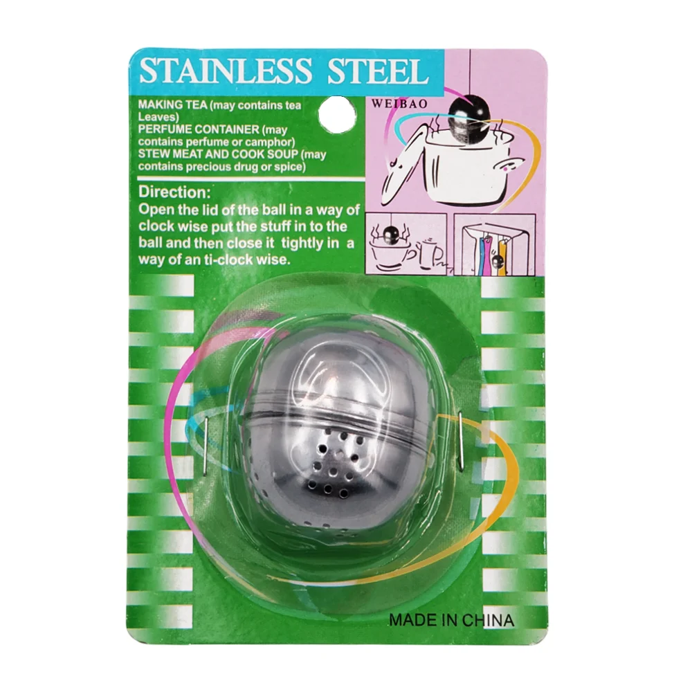 Infusor filtro chico de acero inoxidable para hacer té / filter tea ball / cj04