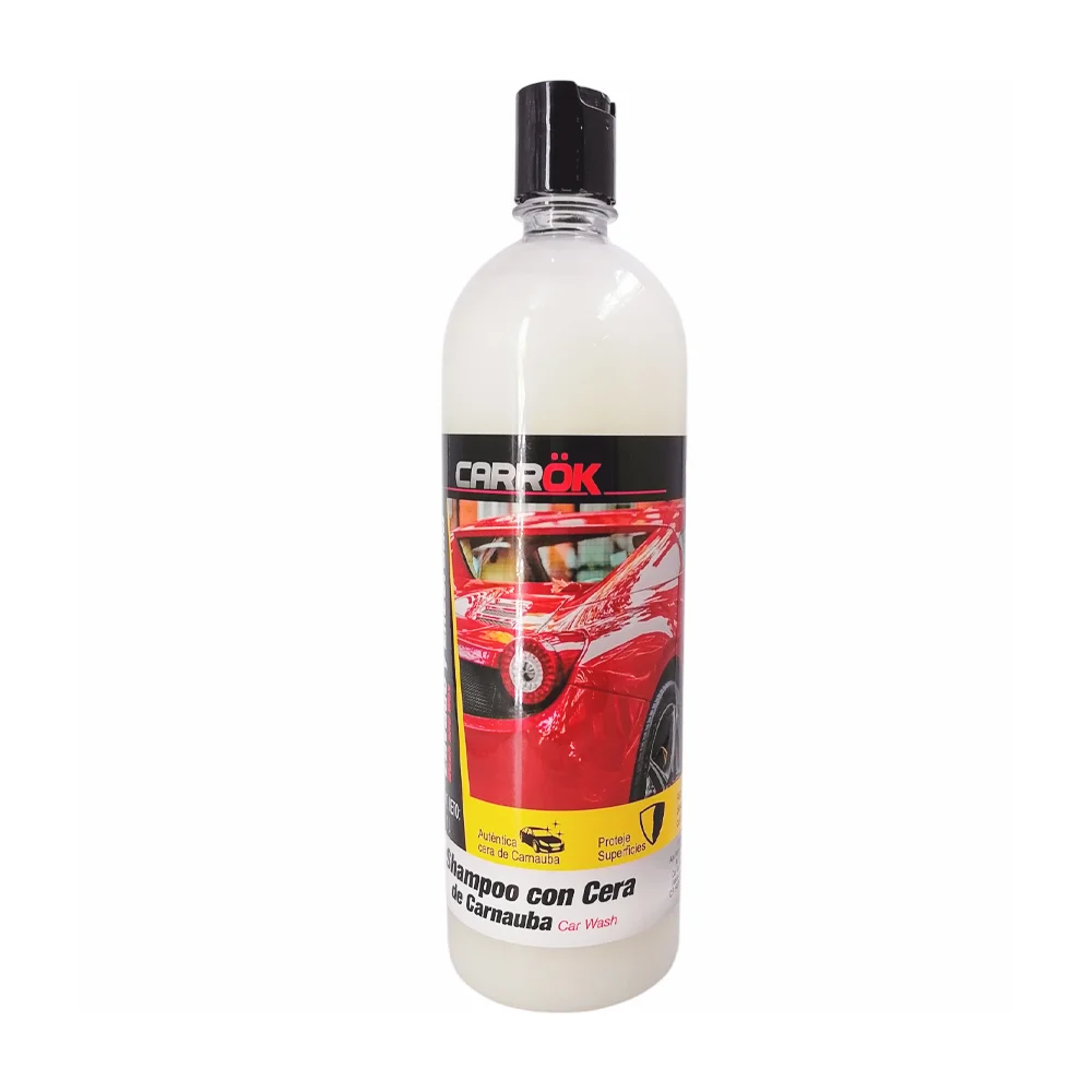 Shampoo carrok con cera de carnauba para lavar y encerar el automóvil, 1l / 127402