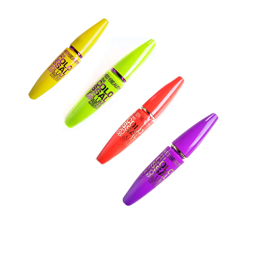 1pza Rímel mascara para pestañas color negro con aroma 10.7ml, variedad de colores / 45235/MISS CORINA/COLOSAL