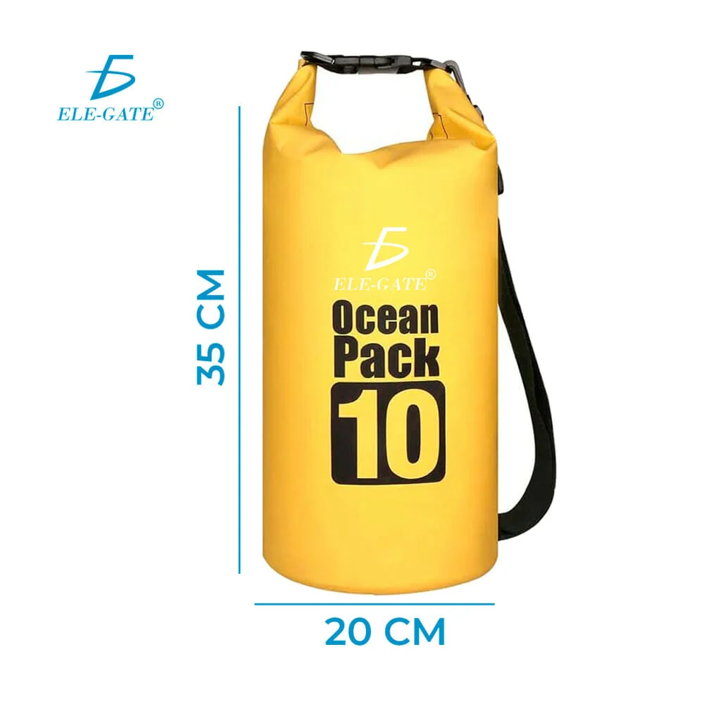 Bolsa impermeable multifuncional ocean pack ele-gate con capacidad de 10 litros, variedad de colores / dep.40.10.l