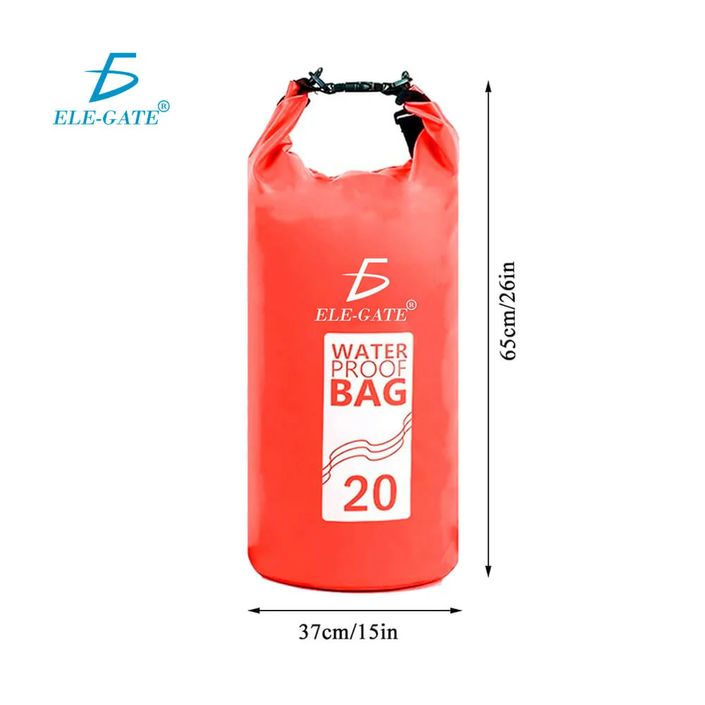 Bolsa impermeable multifuncional ocean pack ele-gate con capacidad de 20 litros, variedad de colores / dep.40.20.l