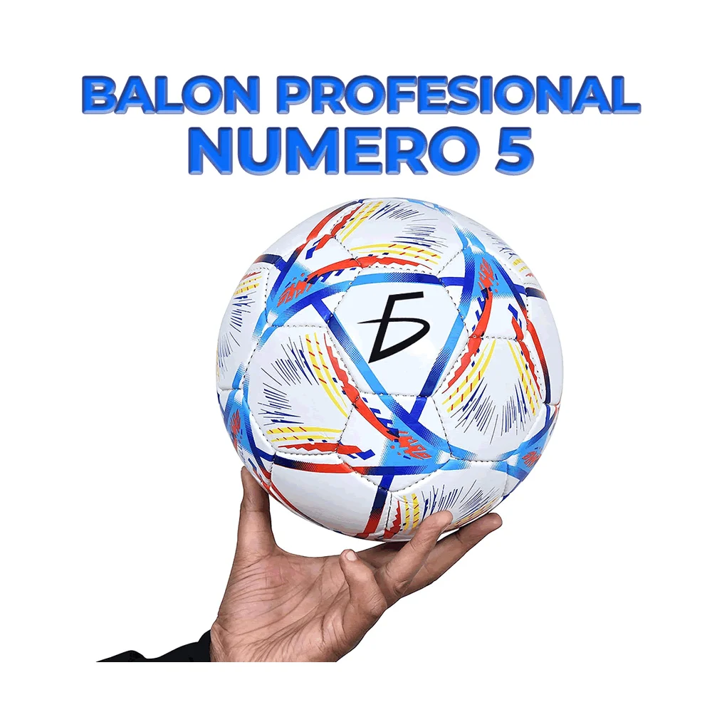 Balón ele-gate de fútbol cosido #5, variedad de diseños / dep.48.3