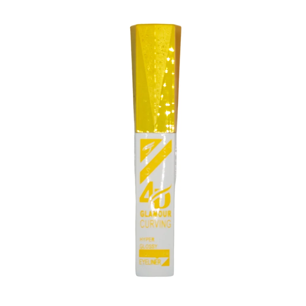 1pza Delineador liquido en color negro / 4d glamour curving / huxia beauty / dz263