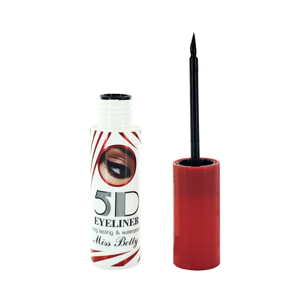 Delineador líquido para ojos de larga duración y a prueba de agua / 5d eyeliner / miss betty