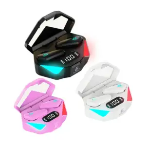 Audífonos inalámbricos bluetooth gamer ele-gate con luz led y estuche…