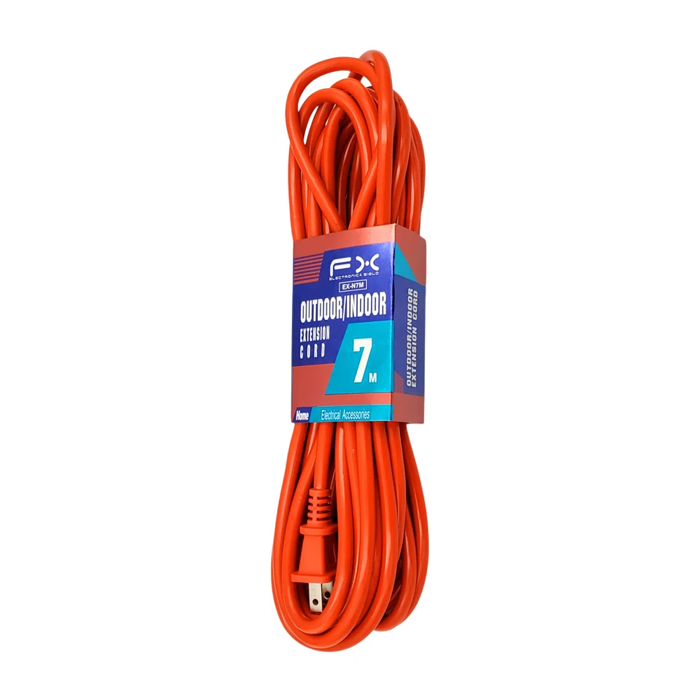 Extensión eléctrica naranja de 7 metro...