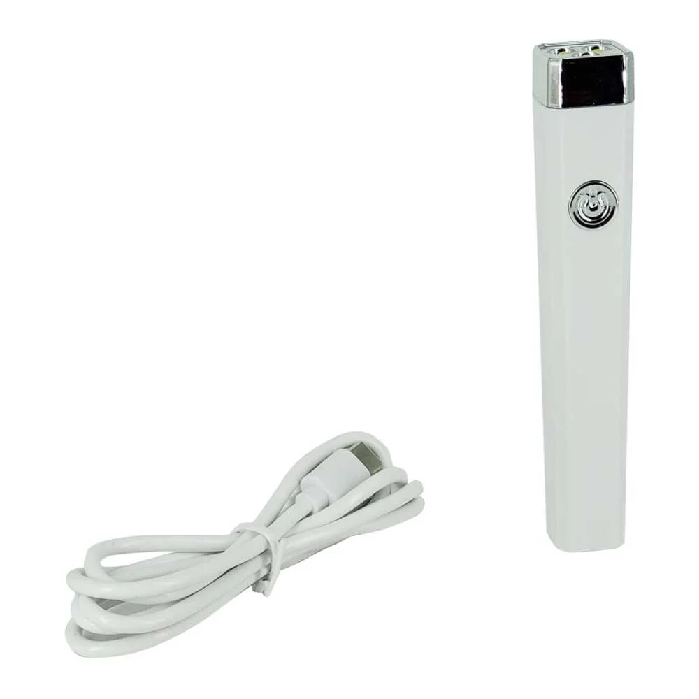 Lámpara portátil pequeña de rayos uv para uñas 9w 180mah 110x18mm / portable nail lamp / ff0013