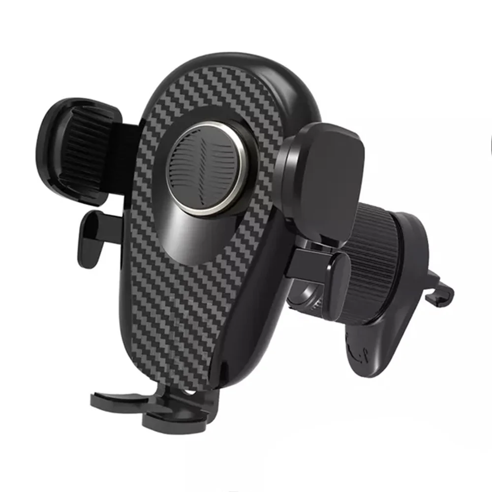 Soporte compacto de teléfono para coche con gancho para la ventila del aire y rotación de 360° / fl-137