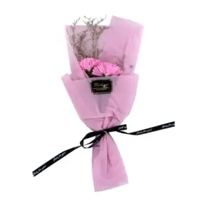 Ramo de 2 flores o rosas artificiales, listón just for you, variedad …