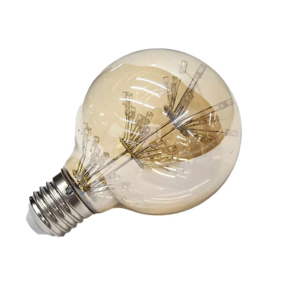 Foco vintage esférico tipo luciérnaga rgb wanergy con consumo de 5 watts / 602386