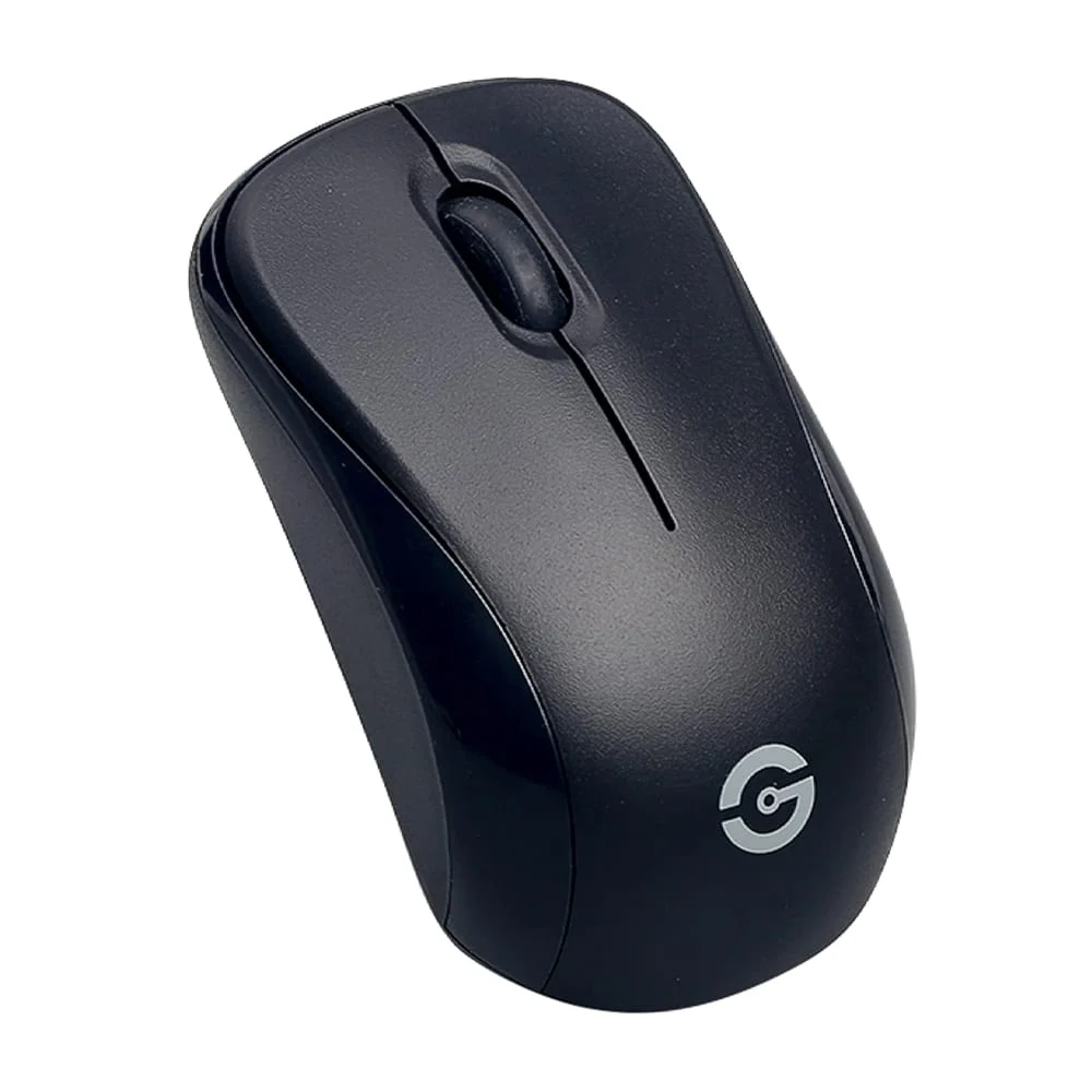 Mouse óptico inalámbrico color negro con receptor usb con resolución 1200dpi / dyson / gmd-24403
