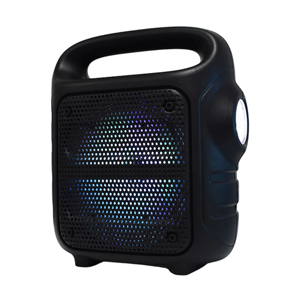 Bocina bluetooth greatnice de 6.5 pulgadas con lámpara, asa, luz rgb, puerto usb-tf, variedad de colores / gts-1979