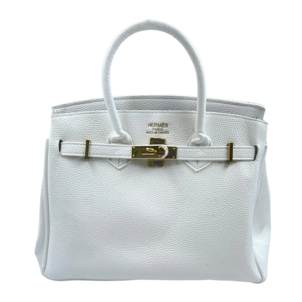 Bolsa de mano lisa para dama con asa y correa, variedad de colores / hermes paris