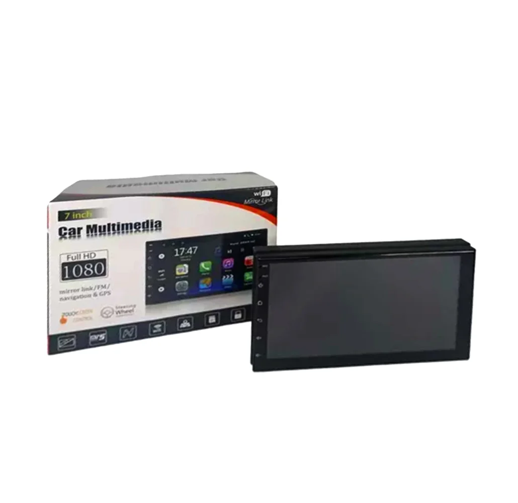 Radio estéreo para automóvil con diseño de pantalla tipo tablet android, 7 pulgadas / car multimedia / hl-and3420b
