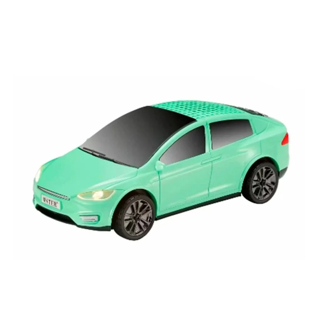 1pza Bocina inalámbrica, recargable, en forma de coche tipo sedán, con botones de reproducción traseros, variedad de colores / hl-bt018 / heng lian